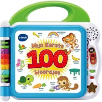 VTECH -  Baby Mijn Eerste 100 Woordjes - Interactief Boek