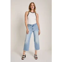 Para mi dames Jeans broek: Eve Pocket, Daily Denims, Used vintage, L26 ( PARA.358 )