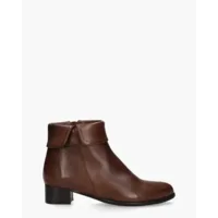 Everybody 49146 Donkerbruin Dames Enkelboots