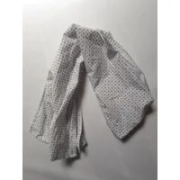 Witte sjaal met motief staxo
