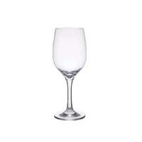 Onbreekbaar wijnglas op voet PREMIUM helder transparant 1 stuk 28cl