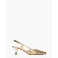 Gianmarco F. K088 Goud Dames Slingbackpumps