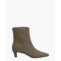 Lisa & Jo Alara Beige/Multi Dames Enkellaarsjes