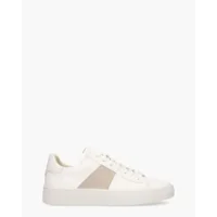 Agucino Teun Wit/Bruin Herensneakers