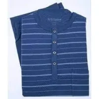 Schiesser herenpyjama met lange broek en lange mouwen 157092