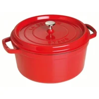 Staub Braadpan - Rond - 28 cm - Kers