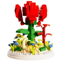 Botanics bouwsteentjes  Rode Roos