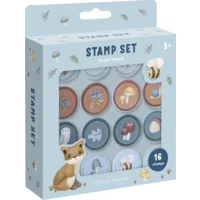 Stempelset - Forest friends - 16dlg - Zelfinktend