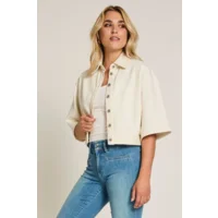 Para Mi Mauve jacket: Denia Denim, Natural Cream, ( PARA.395 )