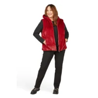 Mona Lisa Bodywarmer: Bordeaux, Duitse Maten ( MONA.169 )