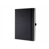 SIGEL notitieboek Conceptum PURE zwart A4 blanco