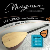 Magma MS18A snaren voor SAZ (+extra: 1x 0,18 snaar)