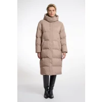 Rino & Pelle winterjas: Zestte, Toffee kleur, lang model ( RINO.86 )