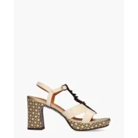 Chie Mihara Kadat Beige/Bruin Damessandalen
