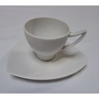 Chodziez Koliber mokkatas 0,10 cl en o/tas 14,5 cm driehoekig porselein