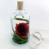Olielamp Chiara met bloem (250 ml)