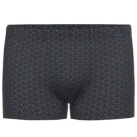 Ammann Heren Boxer: Blauw met motief ( AMM.673 )