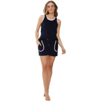 Pastunette ( Rebelle ) Pyjama Dames: Badstof Terry, Donker blauw ( PAS.73 )