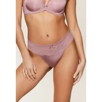 Lingadore Daily string in rose-mauve
