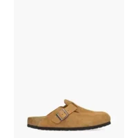 Birkenstock Boston Bruin Herenslippers