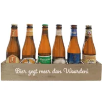 Bierpakket Tripel Bier: Bier zegt meer dan Woorden! - Kratje