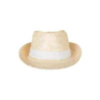 Hoed - Gleufhoed - Stro - Naturel