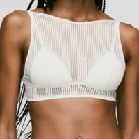 Sarda Radia bralette in ivoor