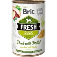 Brit Fresh Duck met gierst, 400 g x 3 stuks