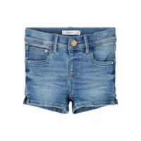 Name-it Meisjes Short Salli Dnmtindys Medium Blue Denim