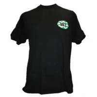 T-shirt - Westland - Zwart - Dubbele opdruk - S