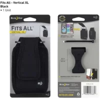 Nite Ize Fits All Holster Verticale telefoon Tasje XL- Zwart CCFXL-01-R3