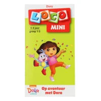 Loco Mini - Boekje - Op avontuur met Dora - 4/6 Jaar - Groep 1/2