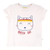 T-shirt met afbeelding kat bla bla bla 56/1m