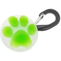 Nite Ize Petlit Dog Led Collar Light Groen Paw klein Led Lampje voor aan de halsband van de Hond PCL02-03-17PA