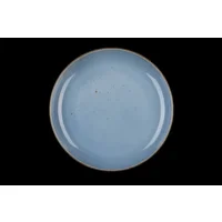 Lubiana porselein Rondo blauw  plat bord 27 cm (dinerbord) K9