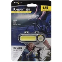 Nite Ize Radiant 125 Oplaadbare Fiets lamp Wit 125 Lumen R125RBA-02-R7