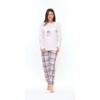 Gary Dames Pyjama: Interlock, roze tinten ( GARY.89 )