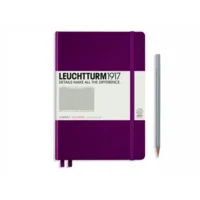 Leuchtturm 1917 notitieboekjes port red geruit