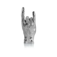 Bitten Design Sculptuur Beeld You Rock Zilver