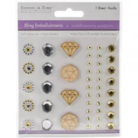 Forever in Time - Embellishments Diamant - Stickers