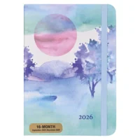 Agenda - 2026 - Compact - 16 maanden - Reflections - 12,7x17,8cm