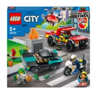 LEGO® 60319 City Brandweer en Politie achtervolging
