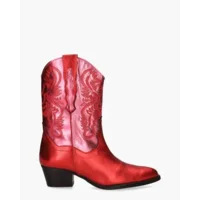 Dwrs Brady Metallic Rood/Roze Damesboots