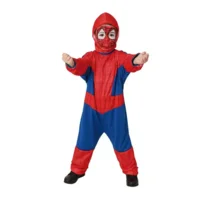 Spinnenman - Kostuum - 2dlg. - mt.122/140