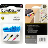 Nite Ize CordCollar Cord ID + Cable Protection 8 Stuks  Blauw GCC-38-8R7