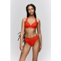 Sarda Miss triangel bikini in oranjerood