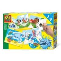 Kleuren met water - Dieren