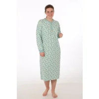 Perlina Dames nachthemd: Janne C, Gemoltoneerd, 115cm ( LINA.90 )