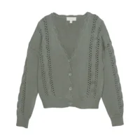 Creamie Meisjes Knit Cardigan Lily Pad