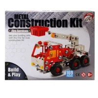 Constructieset metaal brandweerwagen